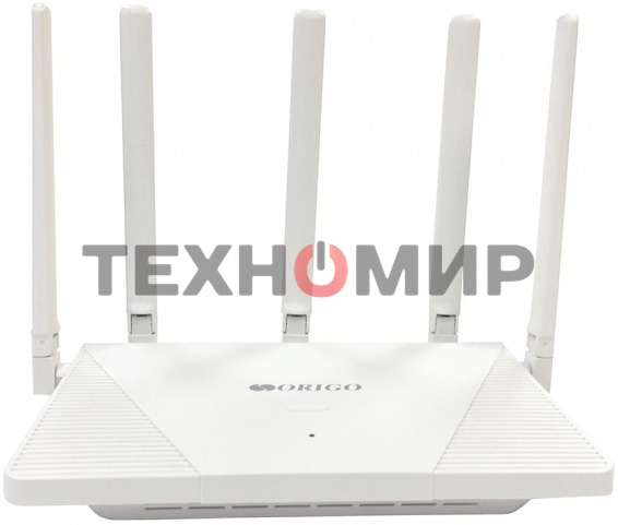 Роутер беспроводной Origo OWR3030AXG (OWR3030AXG/A1A) AX1800 10/100/1000BASE-T белый