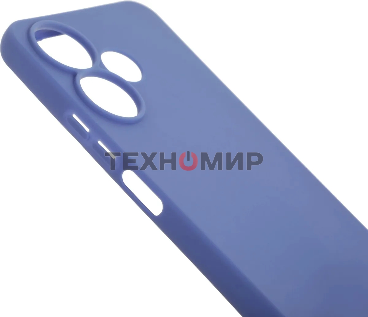 Чехол (клип-кейс) BoraSCO для Xiaomi Poco M6 4G Silicone Case лавандовый (73630)