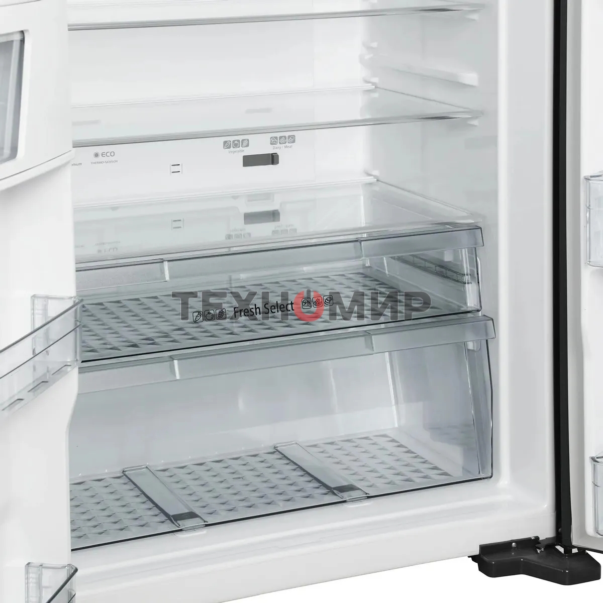 Холодильник Hitachi R-W660PUC7 GGR серый двухкамерный 396/144л морозилка сверху No Frost, Side by Side