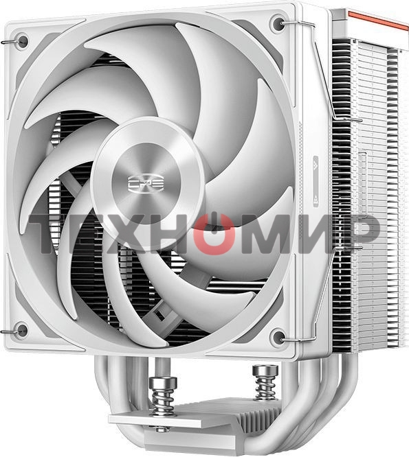 Устройство охлаждения (кулер) PcCooler RZ500 Soc-AM5/AM4/1200/1700/1851 белый 4-pin 32dB Al+Cu 250W Ret (RZ500-WHNWNX-GL)