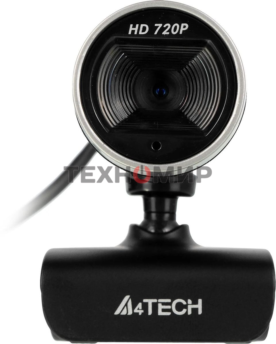 Веб-камера A4Tech PK-910P 1280x720, 30 кадр/с, USB Type-A, микрофон, универсальное крепление