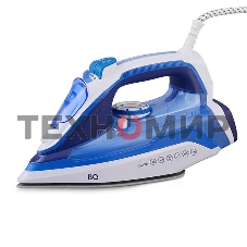 Утюг BQ SI1002 белый/синий, 2600 Вт, 30 г/мин, 140 г/мин, 320 мл