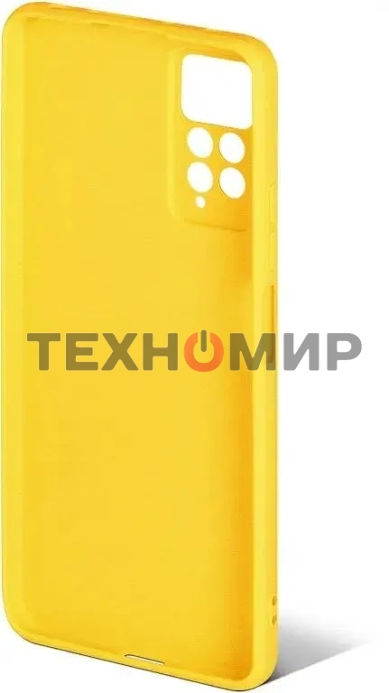 Чехол (клип-кейс) DF xiCase-62 для Xiaomi Redmi Note 11 Pro/11 Pro 5G желтый