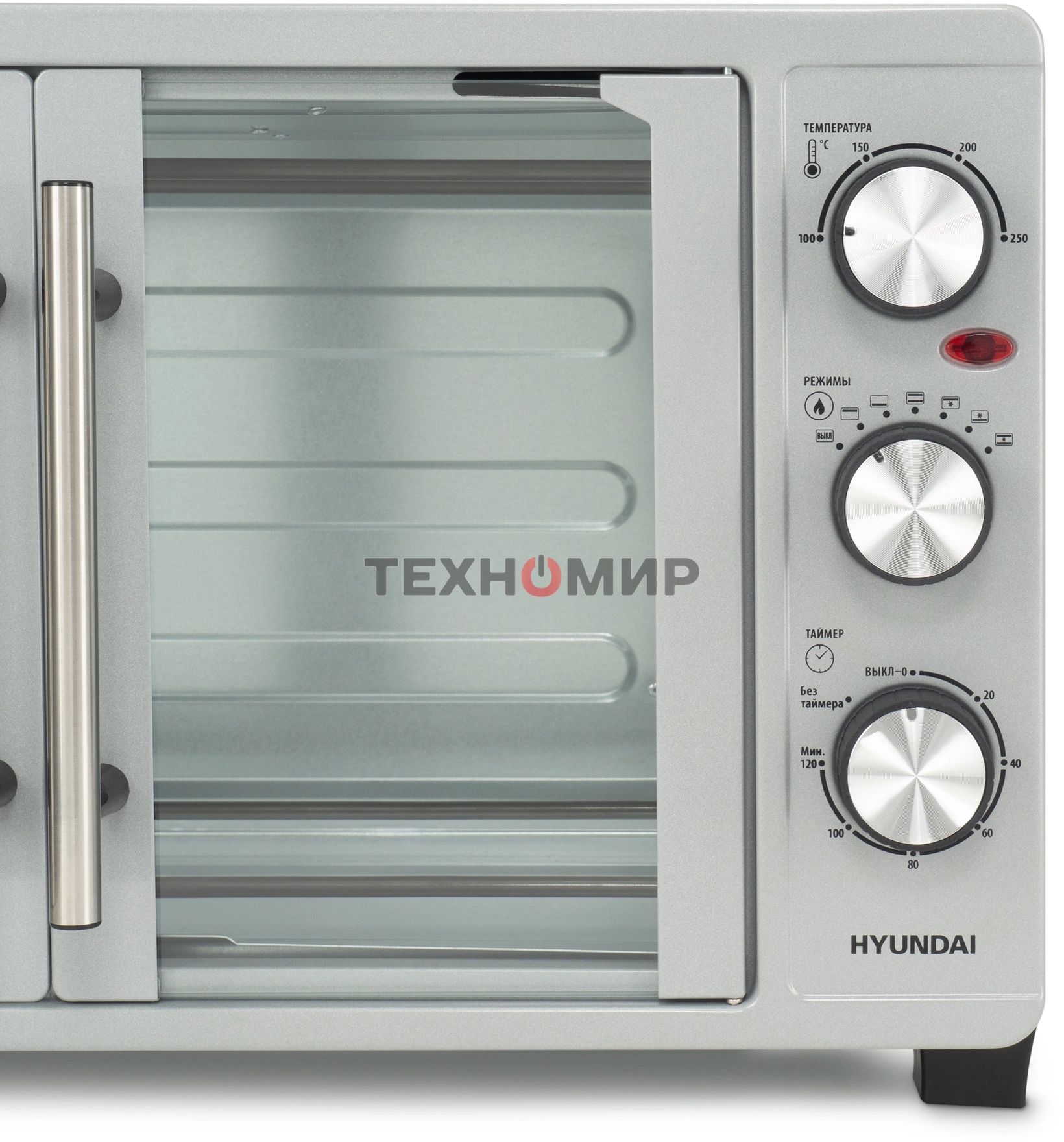 Мини-печь Hyundai MIO-HY077 30л. 1500Вт серебристыйМини-печь BBK OE5562MC черy