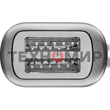 Тостер KitchenAid 5KMT2109ESX нержавеющая сталь, на 2 тоста