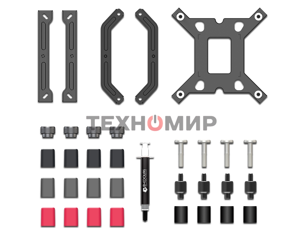 Кулер ID-Cooling Frozn A610 ARGb черный 120мм алюминий/медь 2000rpm 30db 4-pin 250W 155мм