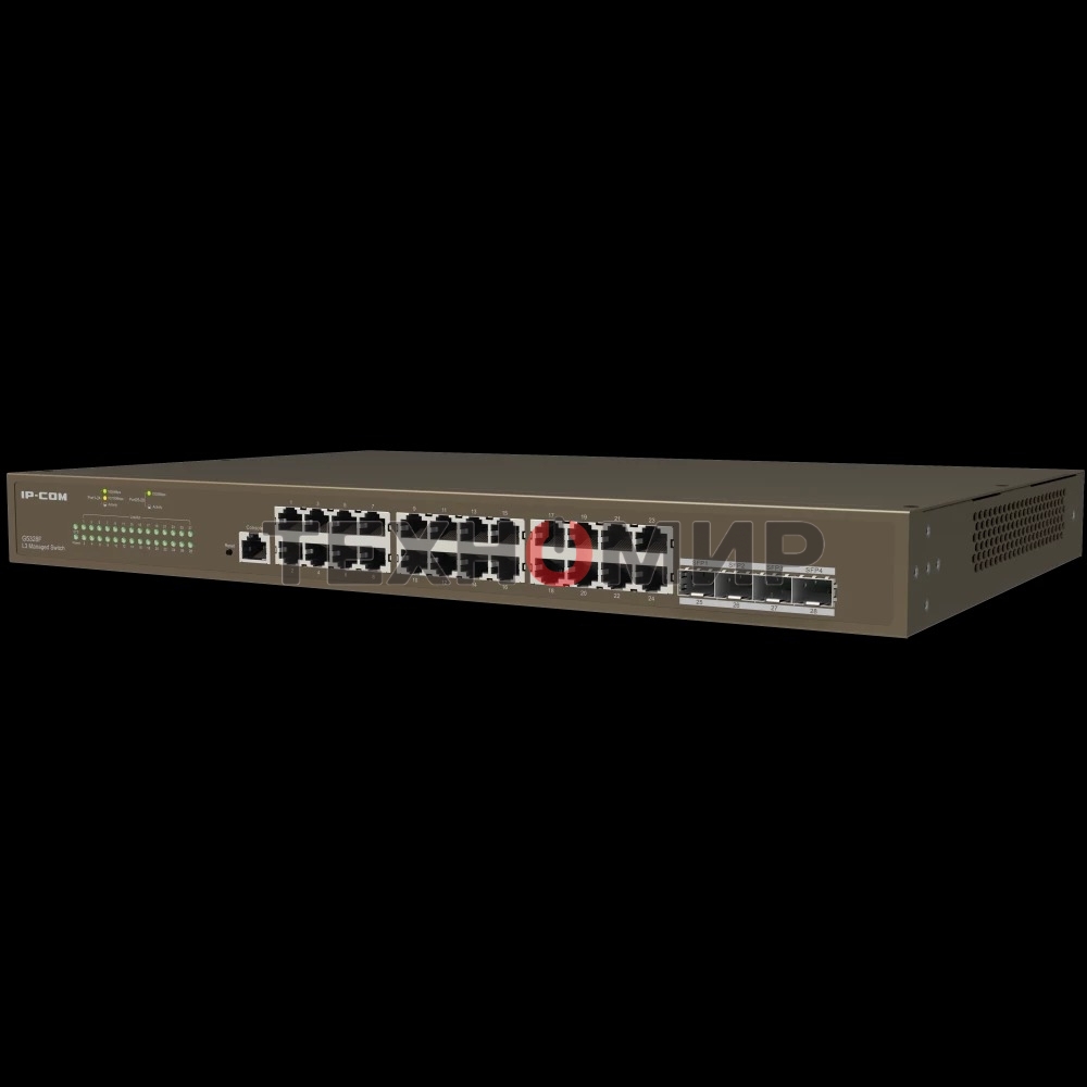 Коммутатор IP-COM G5328F 24PORT 10/100/1000+ 4PORT SFP