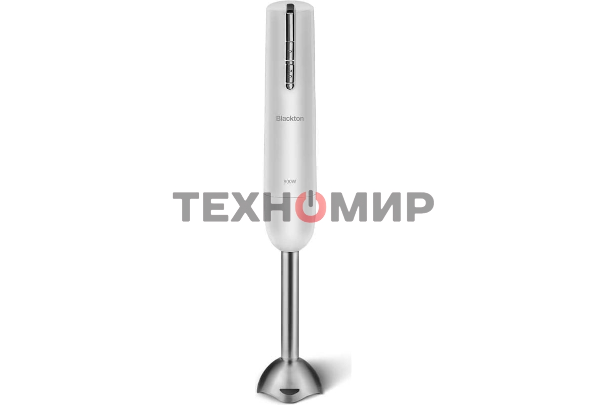 Блендер Blackton Bt HB401P белый. Мощность 900 Вт, 3 в 1: блендер, миксер, измельчитель