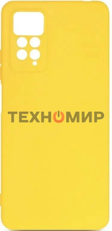 Чехол (клип-кейс) DF xiCase-62 для Xiaomi Redmi Note 11 Pro/11 Pro 5G желтый