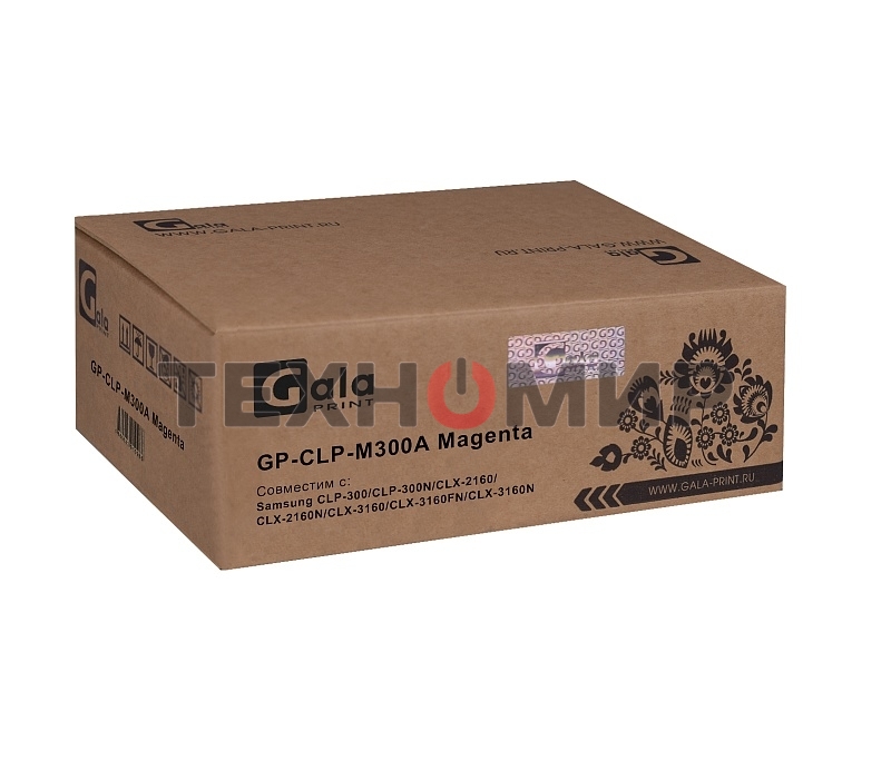 Картридж лазерный GalaPrint GP-CLP-M300A Magenta (1000 стр) для Samsung CLP-300/CLP-300N/CLX-2160/CLX-2160N/CLX-3160/CLX-3160FN/CLX-3160N