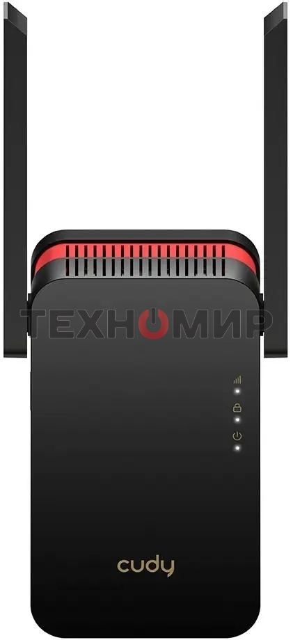 Повторитель беспроводного сигнала Cudy RE3000 AX3000 Wi-Fi черный