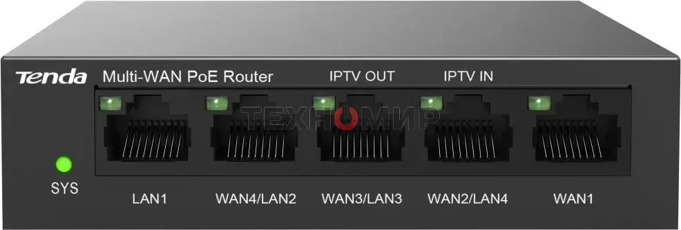Коммутатор Tenda 5PORT GIGABIT POE G0-5G-POE