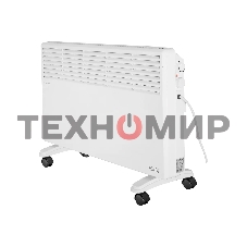 Конвектор электрический Ресанта ОК-2500 белый, 2500 Вт, 30 м2, термостат