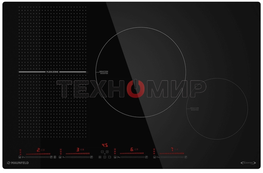 Индукционная варочная панель Maunfeld CVI804SFBK Inverter черный