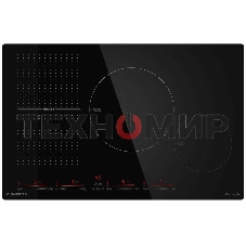 Индукционная варочная панель Maunfeld CVI804SFBK Inverter черный