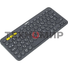 Клавиатура беспроводная Logitech K380, Bluetooth, темно-серый