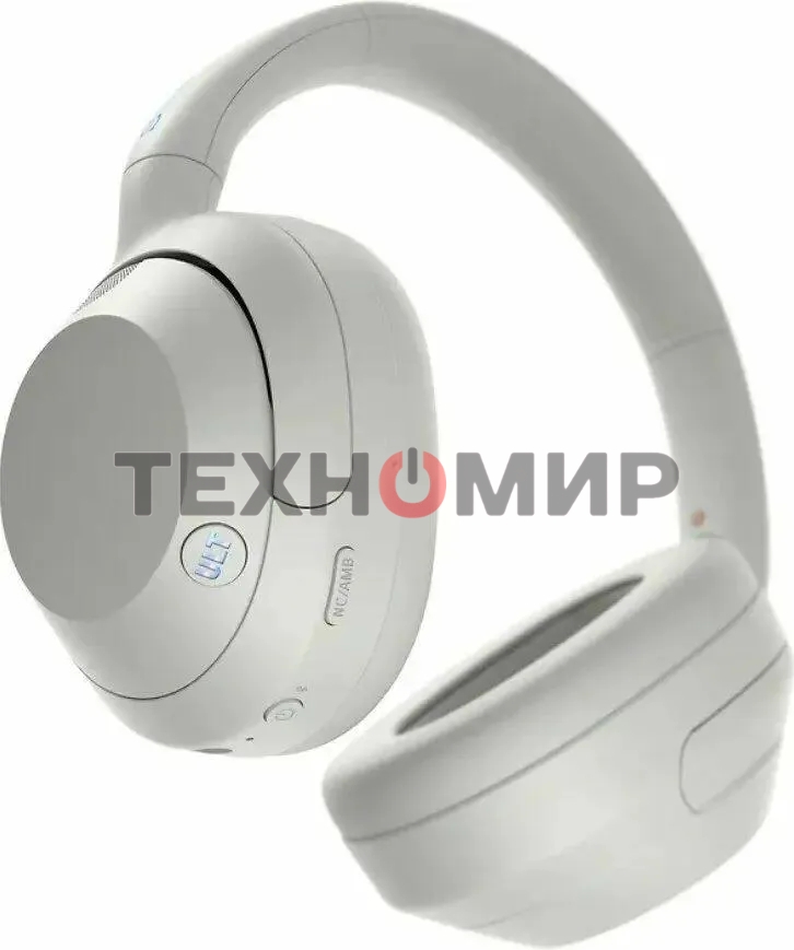 Гарнитура накладные Sony WH-ULT900N белый беспроводные bluetooth оголовье (WHULT900N/W)