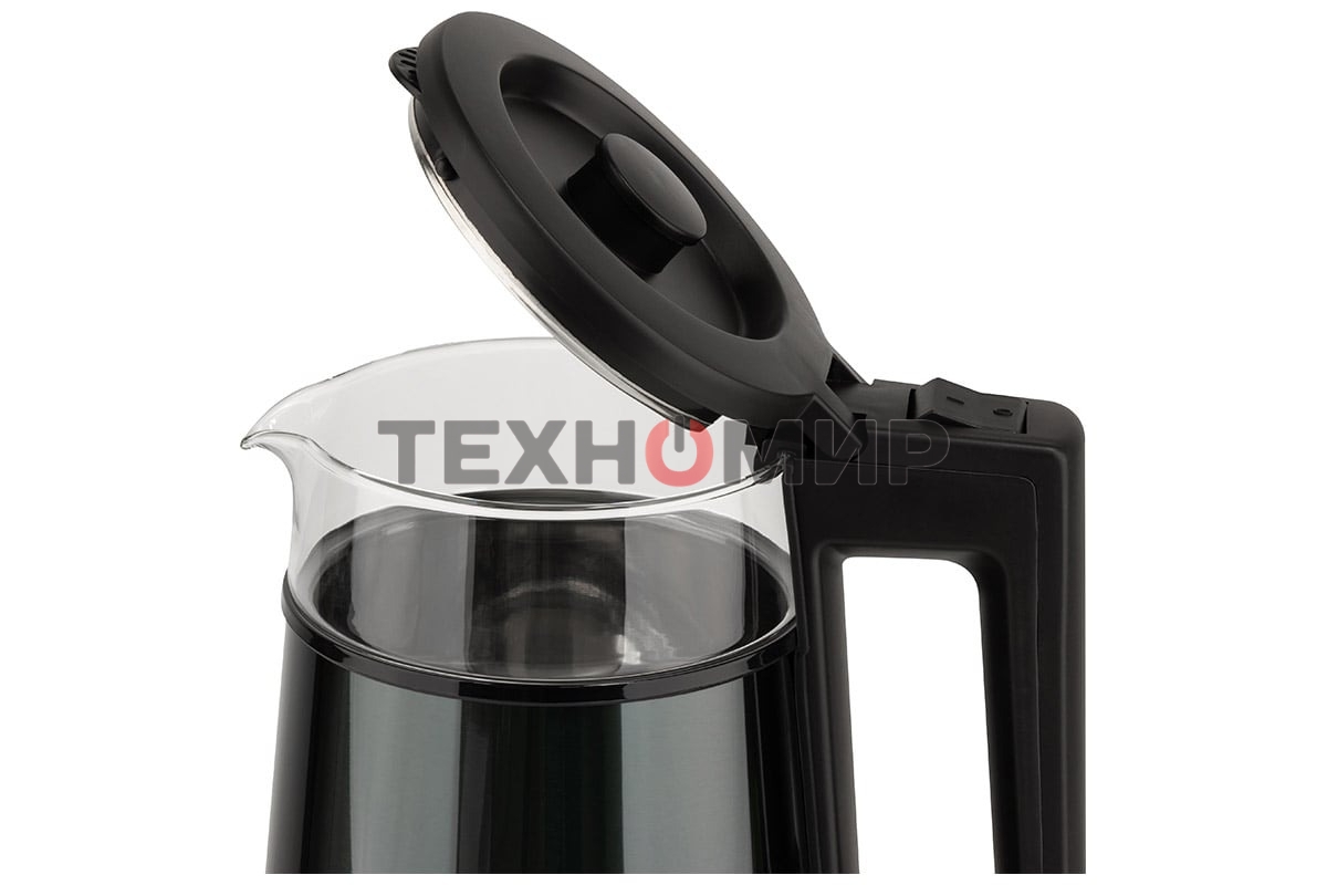 Чайник электрический Energy E-200 (1,2 л, диск), мета л, корпус