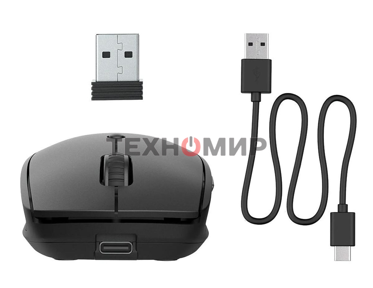 Мышь беспроводная Jlab Go Charge Mouse c функцией подзарядки, Link USB- A