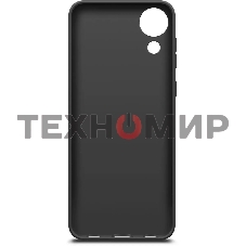 Чехол (клип-кейс) BoraSCO Silicone Case для Samsung Galaxy A03 Core черный (матовый)