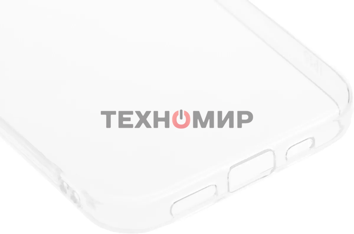 Чехол (клип-кейс) BoraSCO для Apple iPhone 15 прозрачный (72413)