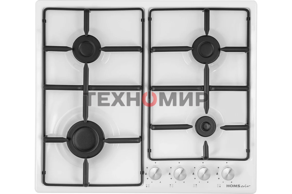 Газовая варочная панель HOMSair HGE643WH