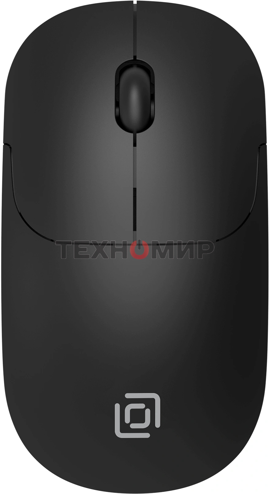 Мышь беспроводная Oklick 202MW черный, 1000 dpi, радиоканал, USB, кнопки - 3