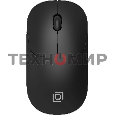 Мышь беспроводная Oklick 202MW черный, 1000 dpi, радиоканал, USB, кнопки - 3