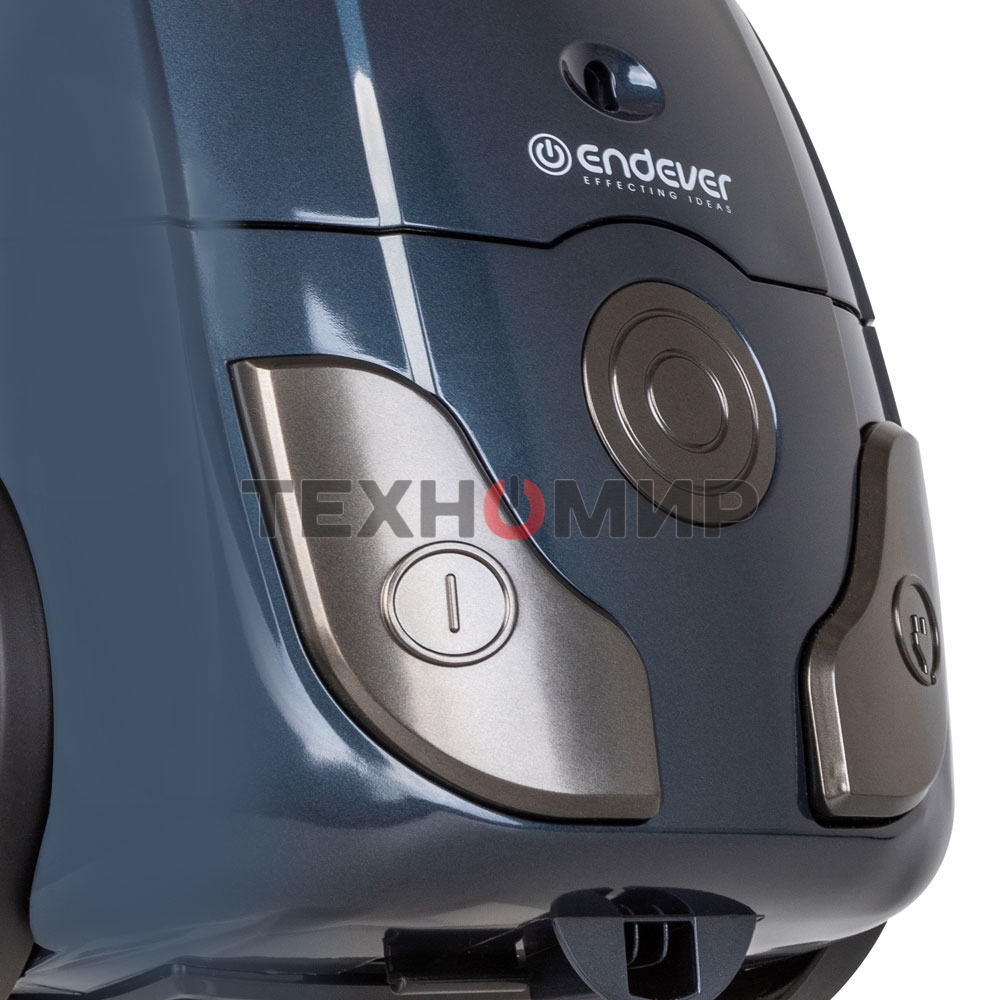 Пылесос Endever SkyClean VC-252 синий/серый, 350/1800 Вт, уборка сухая, пылесборник мешок 2.5 л