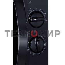 Микроволновая печь Starwind SMW2320 черный, 20 л, 700 Вт, переключатели - поворотный механизм