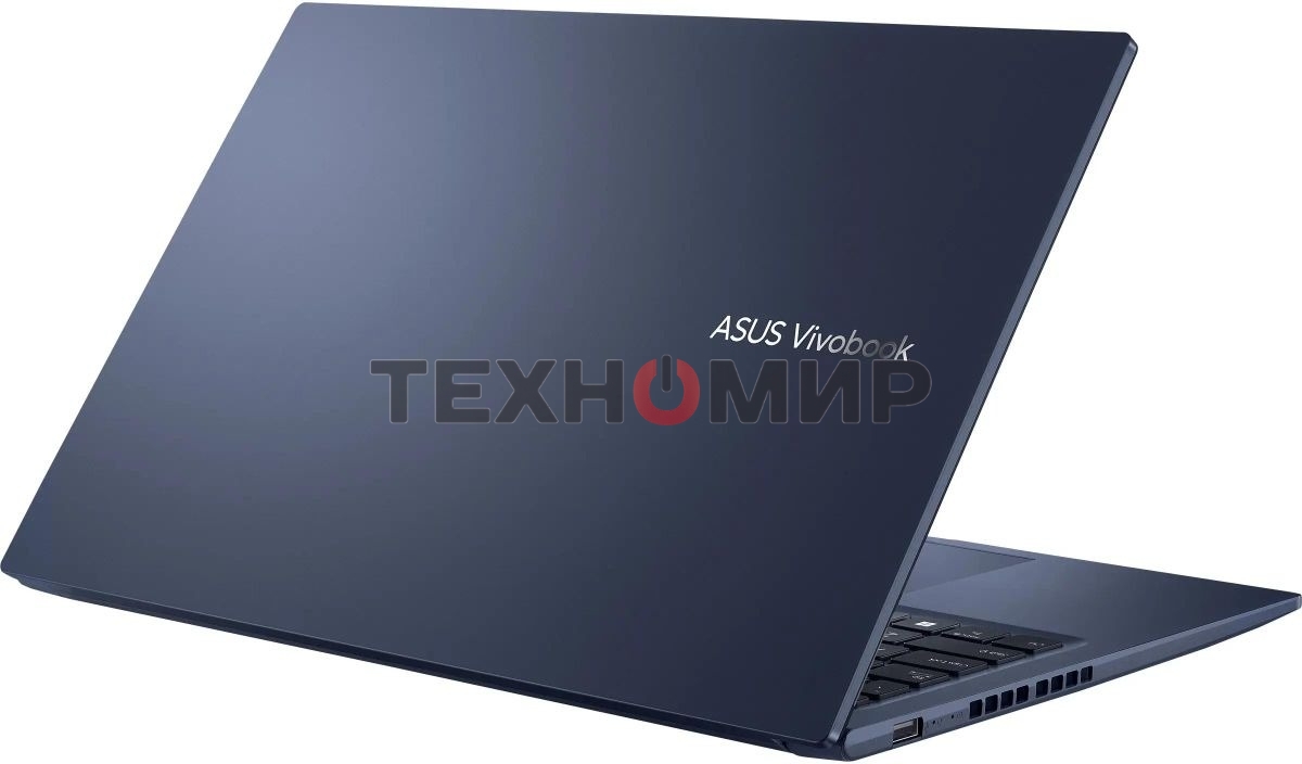 Ноутбук Asus Vivobook 15 X1502VA-BQ924 синий Core i7 13620H 16Gb SSD 512Gb Intel Iris Xe graphics 15.6