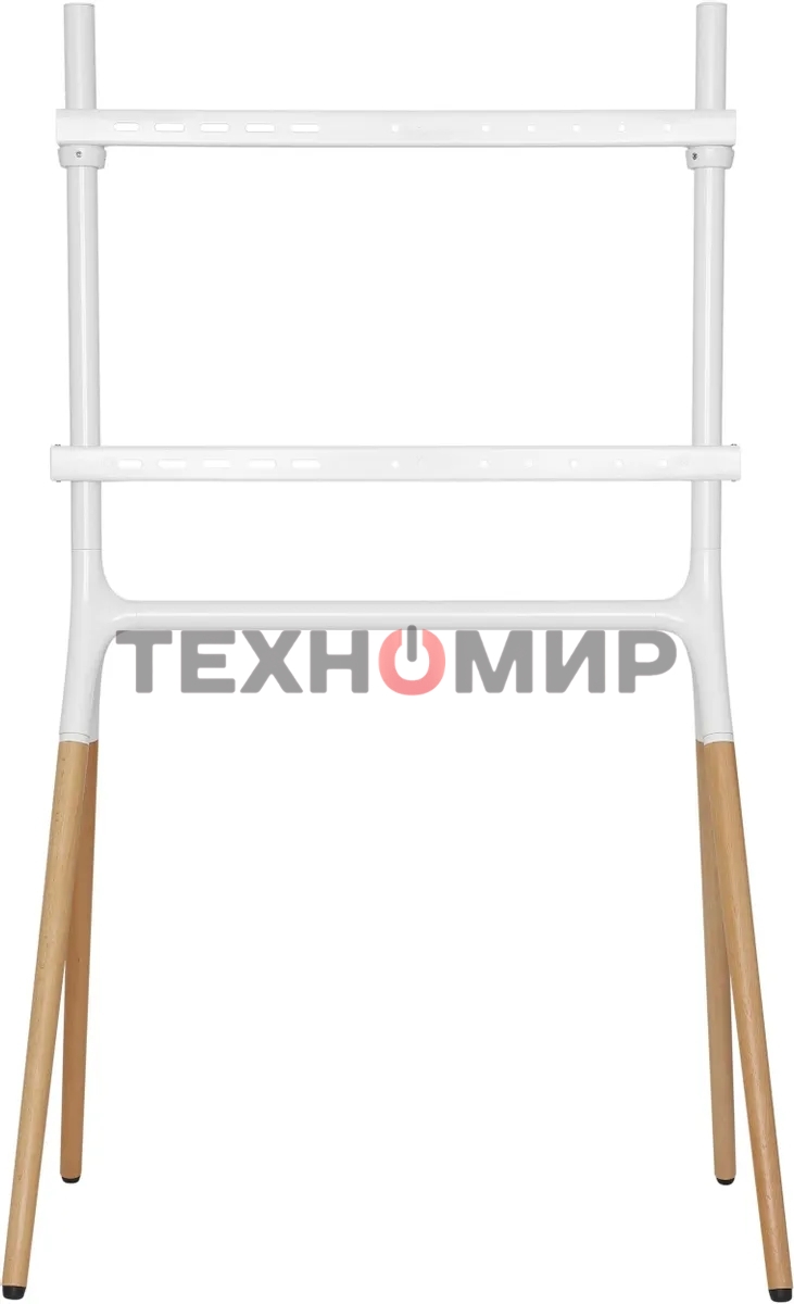 Подставка для телевизора Cactus CS-ST1247WTBCH белый/береза, 49