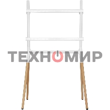 Подставка для телевизора Cactus CS-ST1247WTBCH белый/береза, 49