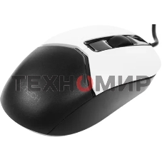 Мышь проводная A4Tech Fstyler FM12S белый/черный, 1200 dpi, USB, кнопки - 3