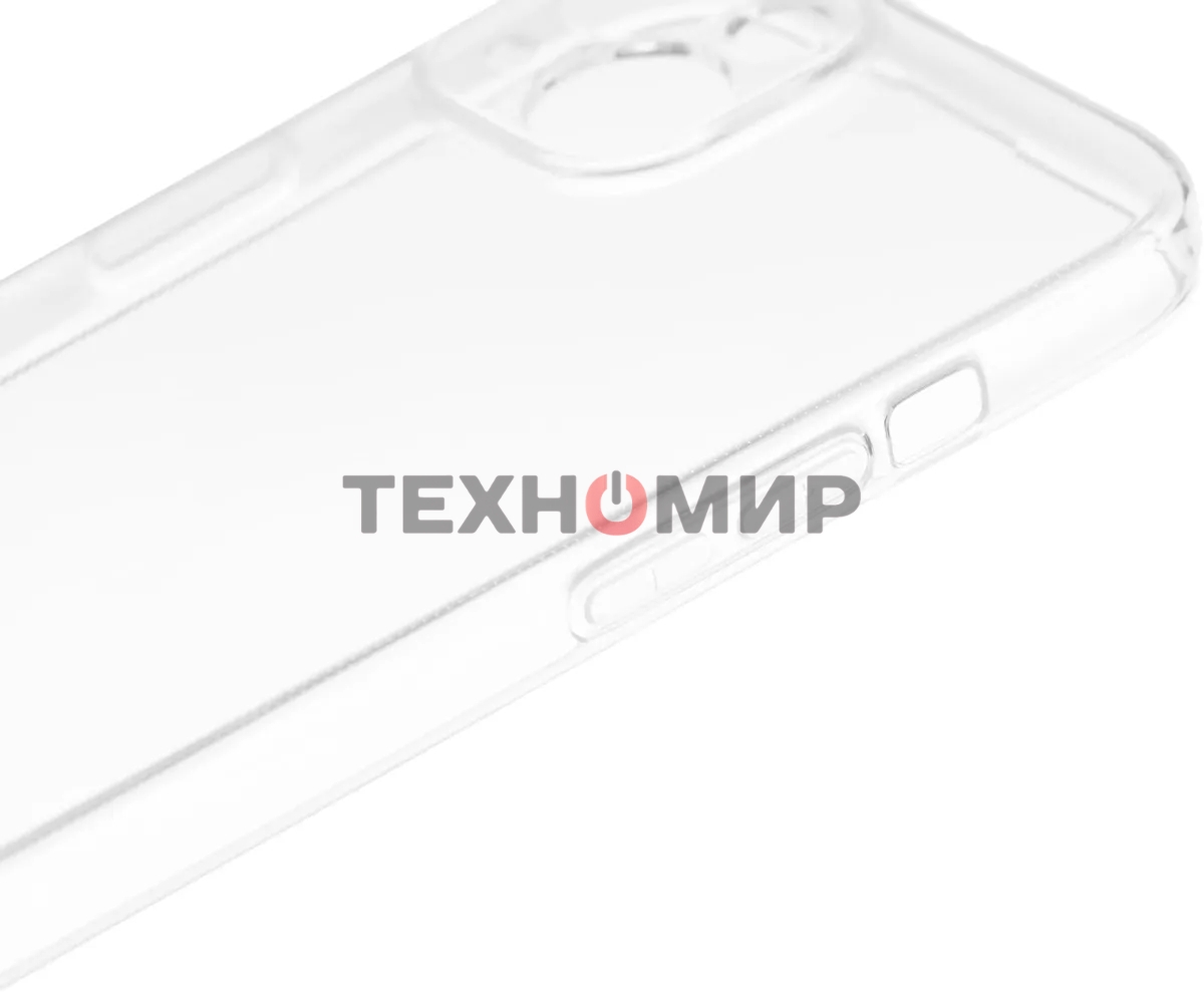 Чехол (клип-кейс) BoraSCO для Apple iPhone 15 прозрачный (72413)