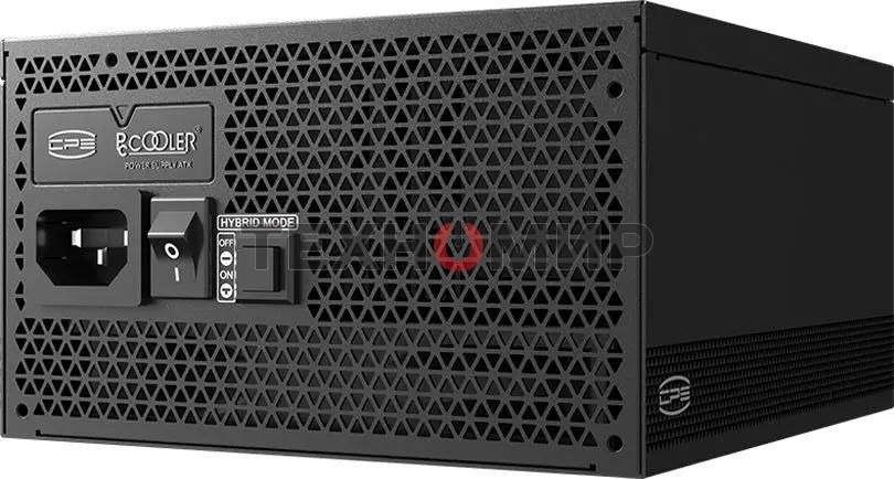 Блок питания PCCooler P5-YS850-G1F, 850Вт, 80 PLUS Gold, 135мм, модульный, черный
