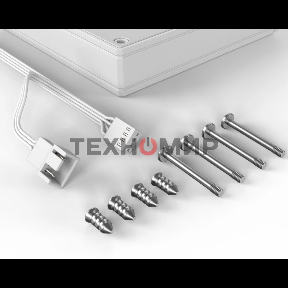 Вентилятор для корпуса ID-COOLING AF-1230-W белый, 120 мм, 2000 об/мин, 31.1 дБ, 4 pin