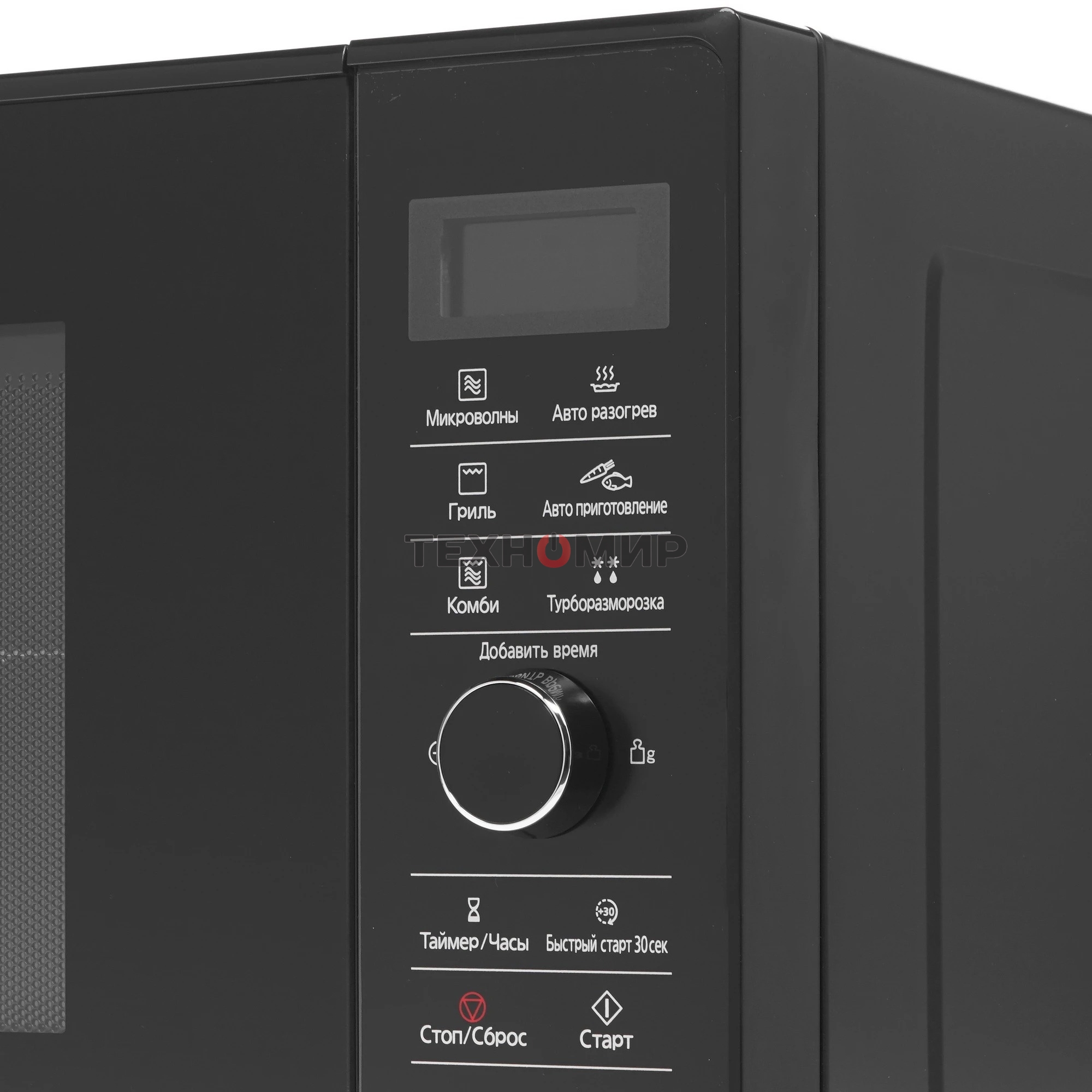 Микроволновая печь Panasonic NN-GD37HBZPE черный 23 л, 1000 Вт, переключатели - сенсор, поворотный механизм