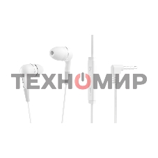 Наушники RITMIX RH-112M белый