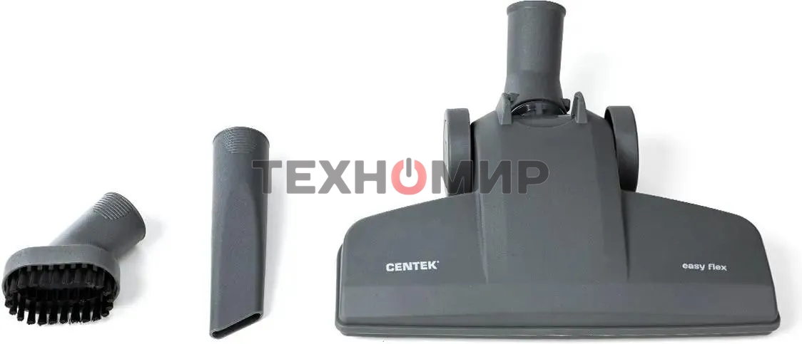 Пылесос вертикальный Centek CT-2565 синий, питание от сети, 200 Вт, уборка сухая, пылесборник 1.2 л