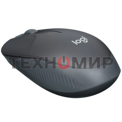 Мышь беспроводная Logitech M190 черный, 1000 dpi, радиоканал, USB, кнопки - 3