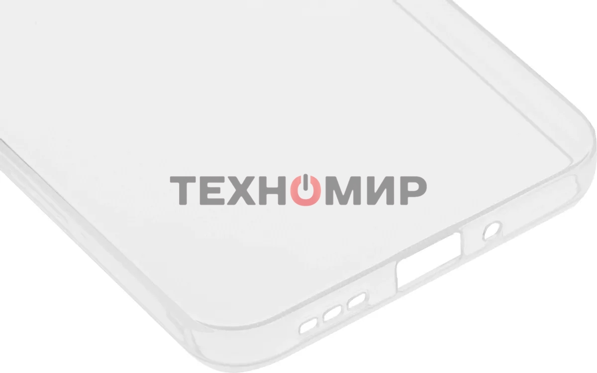 Чехол (клип-кейс) BoraSCO для Xiaomi Redmi 13C Silicone Case прозрачный (72840)