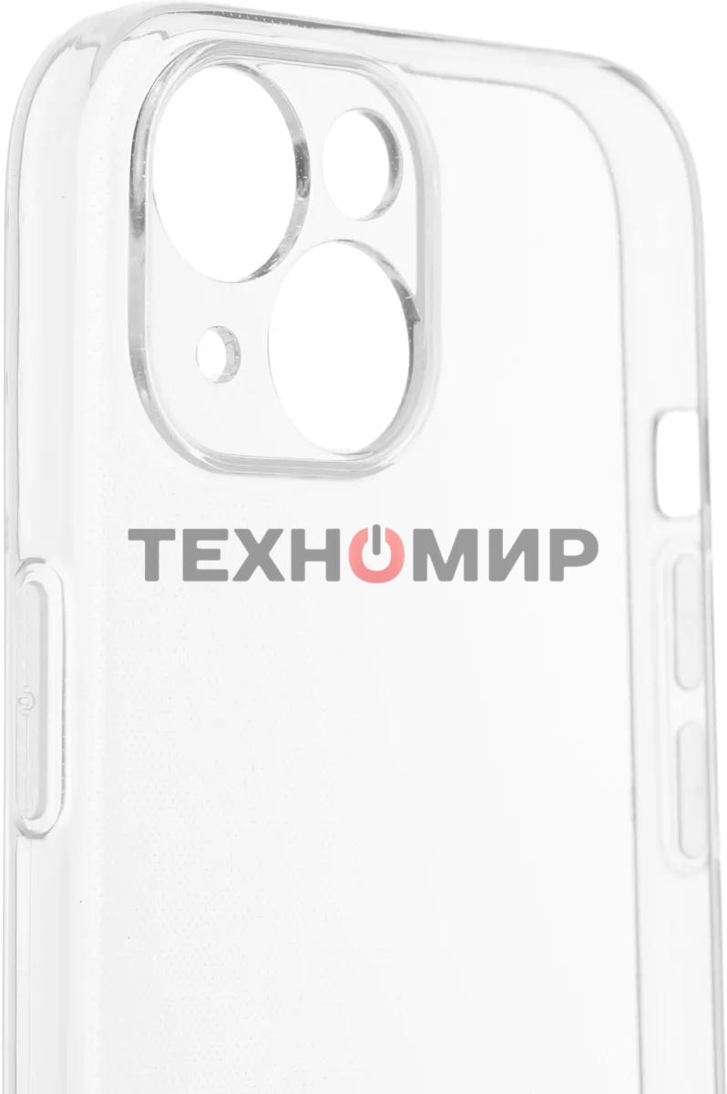 Чехол (клип-кейс) BoraSCO для Apple iPhone 15 прозрачный (72413)