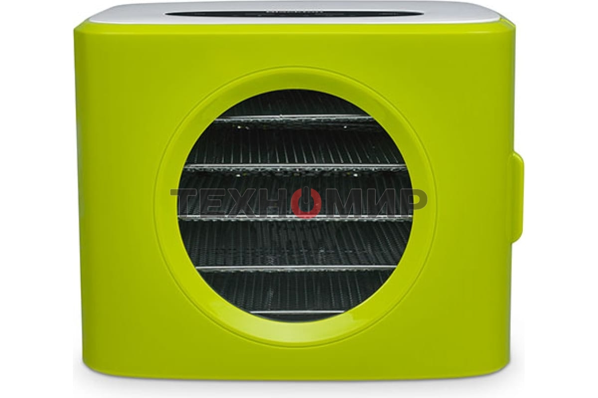 Сушилка для овощей и фруктов Blackton Bt FD1113 зеленый-белый, Мощность 400 Вт, Регулировка температуры 35-80 °С, Таймер 1-72 часа