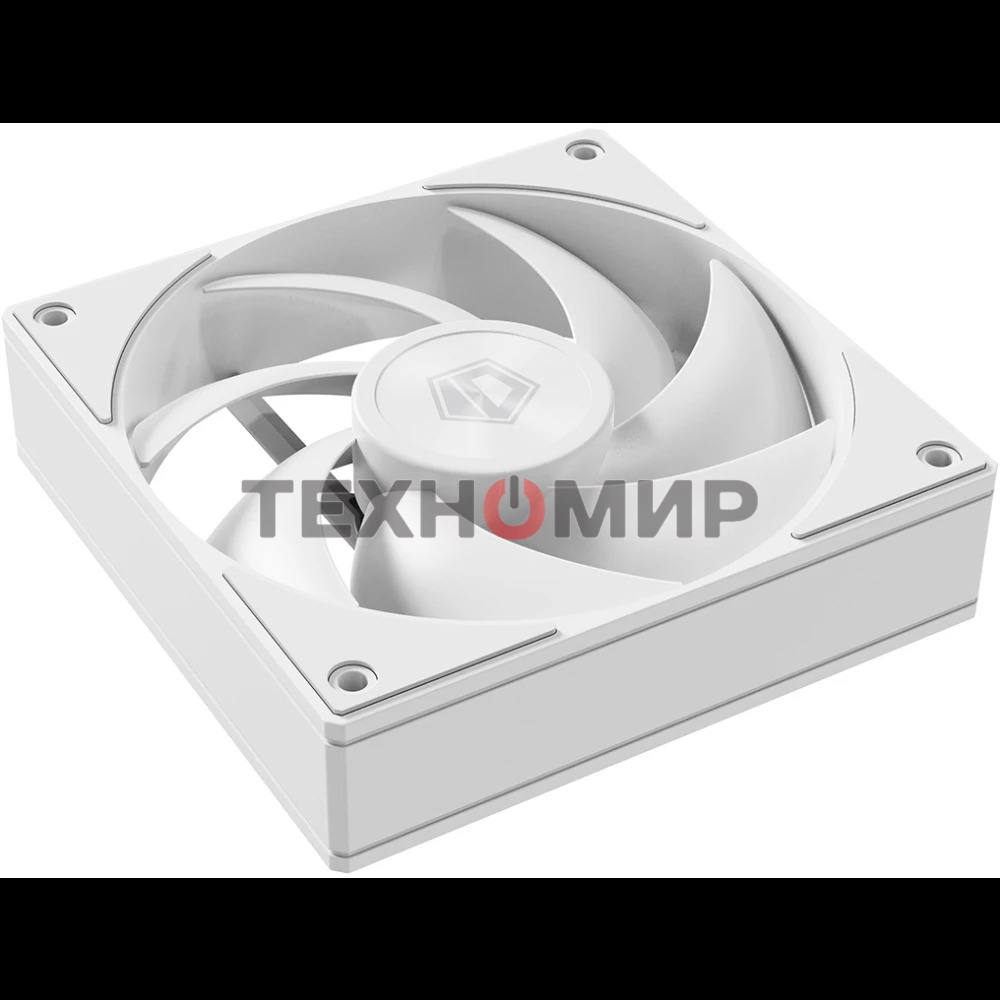 Вентилятор для корпуса ID-COOLING AF-1230-W белый, 120 мм, 2000 об/мин, 31.1 дБ, 4 pin