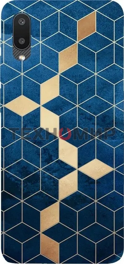 Чехол (клип-кейс) Gresso для Samsung Galaxy A02 Meridian синий (GR17AAAE8920)