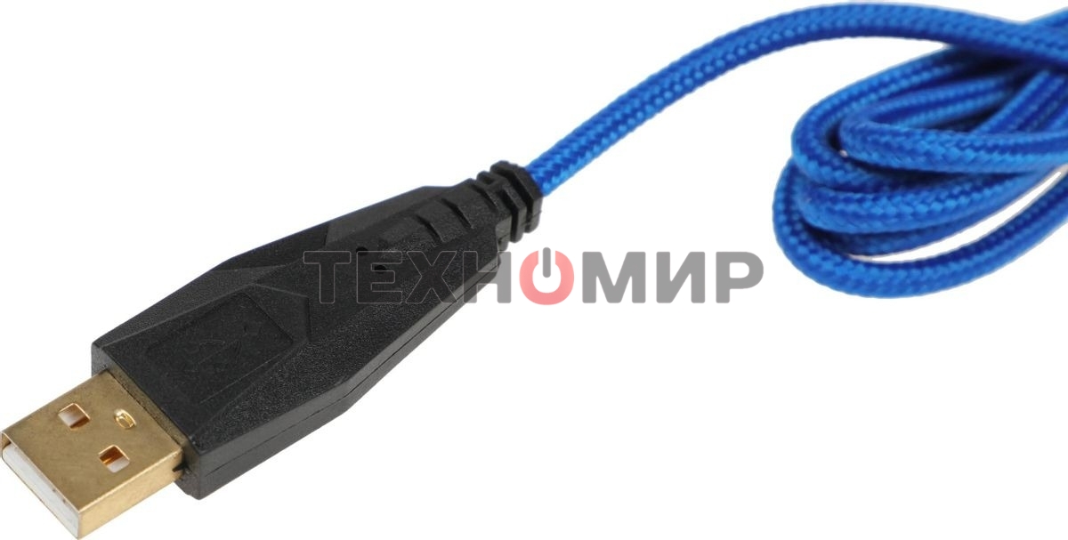 Мышь проводная Defender Bulletstorm GM-928 черный, 7200 dpi, USB, кнопки - 7