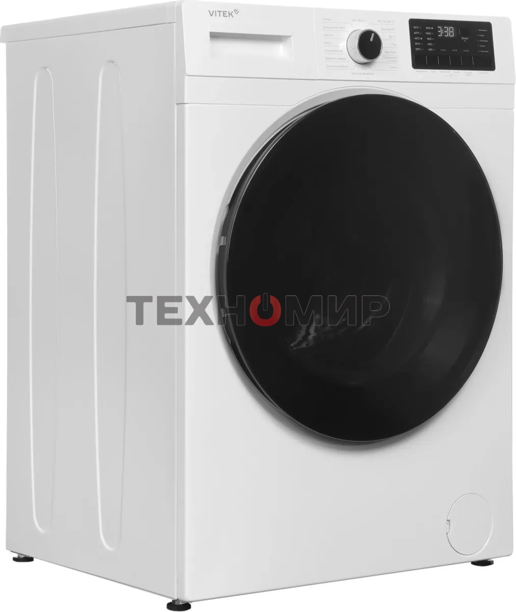 Стиральная машина Vitek VT-WME8201 класс: A+++ загр.фронтальная макс.:8кг белый инвертор