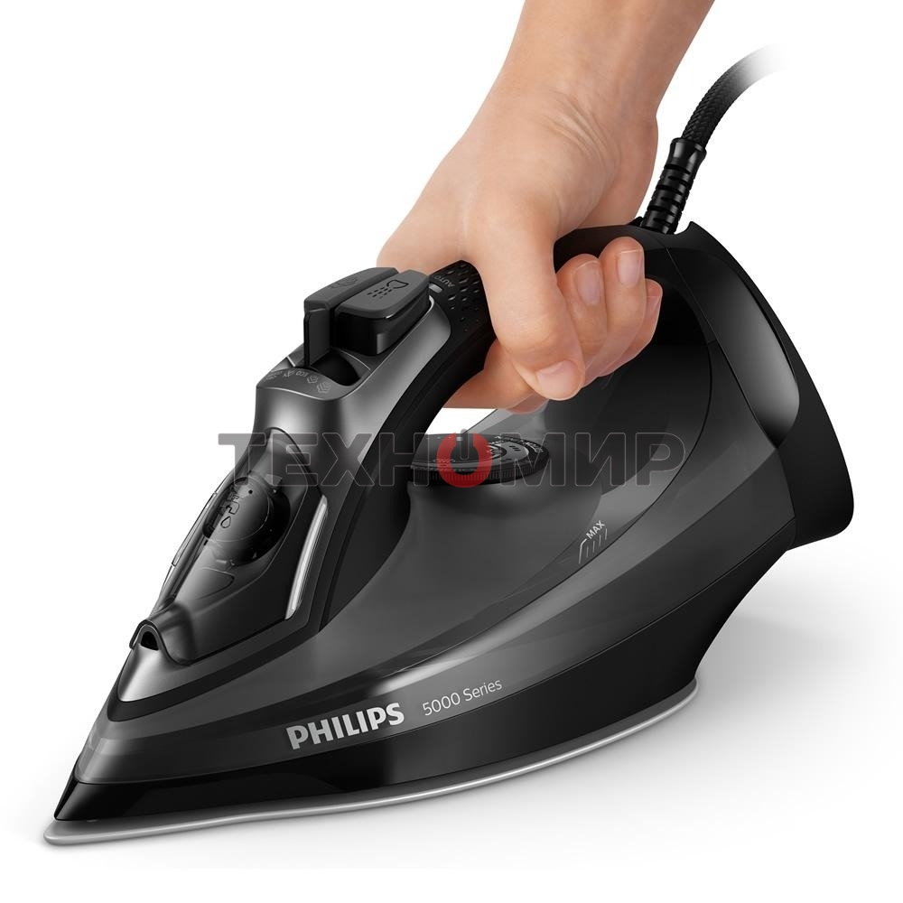 Утюг электрический Philips 2600 Вт, удар 200 г, пар 45 г/мин, SteamGlide Plus