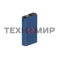 Портативный аккумулятор OLMIO QS-20, 20000mAh, 22.5W QuickCharge3.0/PowerDelivery, LCD, темно-серый